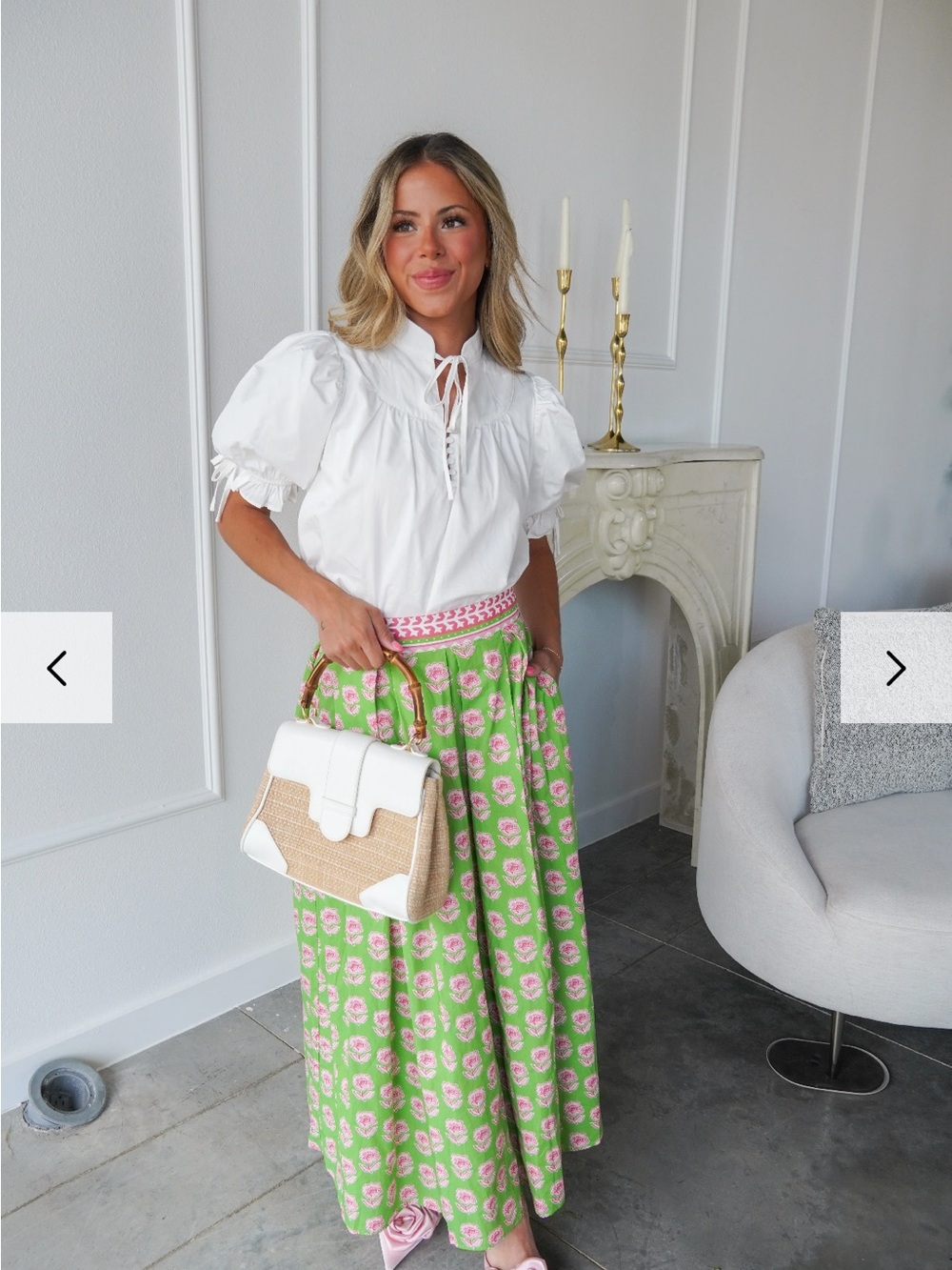TCEC maxi skirt NWT